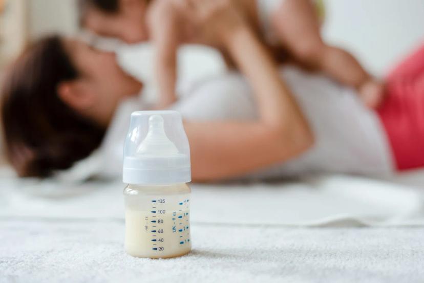 Premature infant baby formula feeding with bottle as NEC concerns emerge